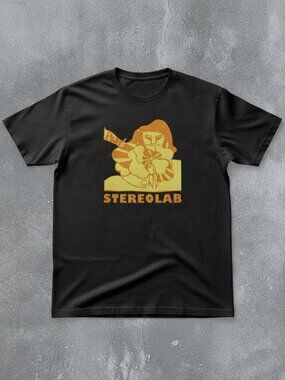 Stereolab Vintage T-Shirt, Indie Rock Band Graphic Tee, Alternative Music Shirt,